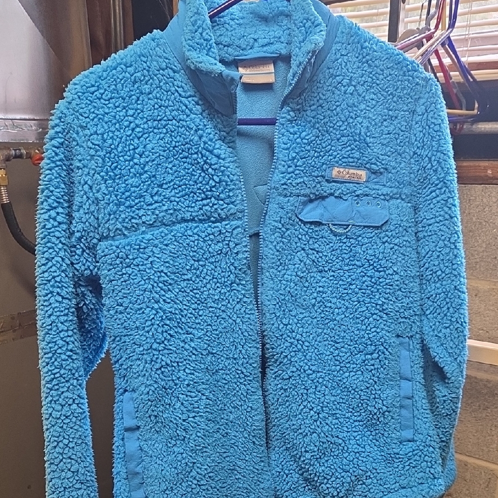 Columbia Women's Vibrant Blue Sherpa Jacket